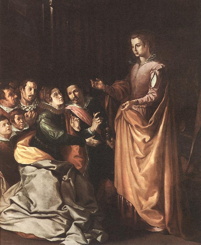 St Catherine Appearing to the Prisoners sf